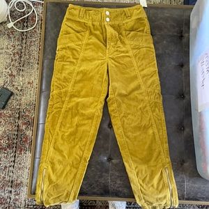 Anthropologie Pilcro Utility Corduroy Pants